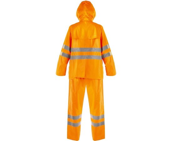 Влагозащитный костюм 2Hands повышенной видимости, оранжевый, L KP1HV – изображение 9