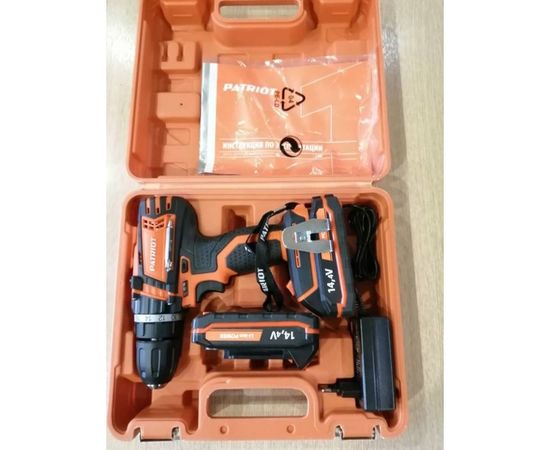 Аккумуляторная дрель-шуруповерт PATRIOT BR 114li 180201405 – изображение 12