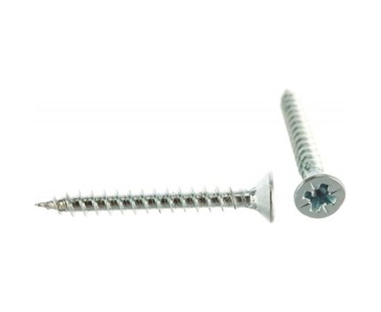 Саморез Стройметиз 3,5х30 универсальный, белый цинк уп. 200 шт. 2150453 – изображение 3