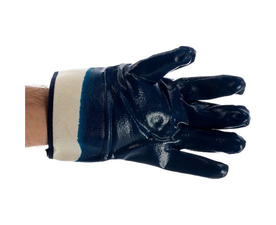 Перчатки 2Hands джерси/полное покрытие нитрилом, манжет резинка 0543-11 – изображение 3