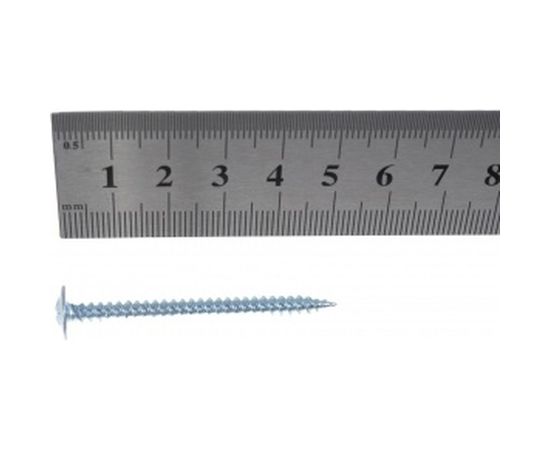 Саморез Стройметиз 4,2х50 металл-металл с прессшайбой, цинк уп. 100 шт. 2050135 – изображение 3