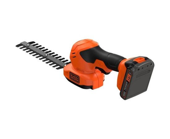 Аккумуляторный кусторез Black&Decker 18 В, Li-Ion, 2.0 А*ч BCSS18D1-QW – изображение 5