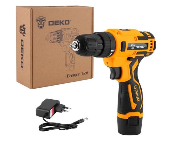 Аккумуляторная дрель-шуруповерт DEKO Banger 12V SET 1 063-4129 – изображение 4