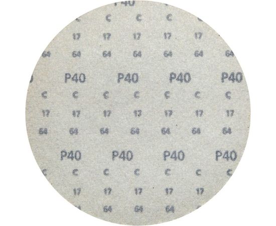 Круг шлифовальный на липучке siaone 1944 (5+1 шт; 150 мм; без отверстий; P40) sia Abrasives so6-150-0-040 – изображение 5