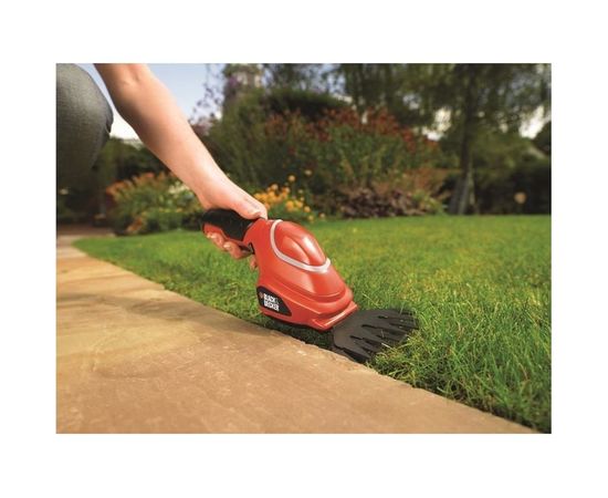 Аккумуляторный кусторез Black+Decker GSL700KIT – изображение 6