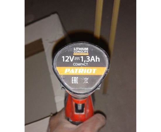 Аккумуляторная дрель-шуруповерт PATRIOT BR 114li 180201405 – изображение 5