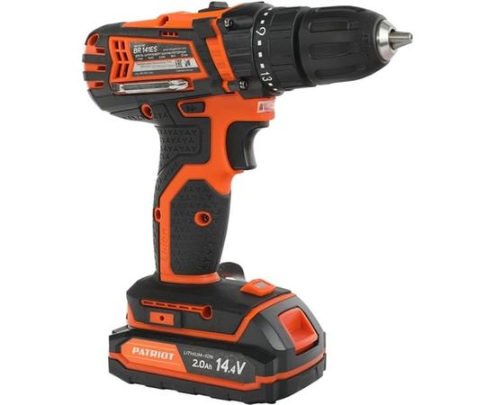 Аккумуляторная дрель-шуруповерт PATRIOT BR 141ES 180201141 – изображение 2