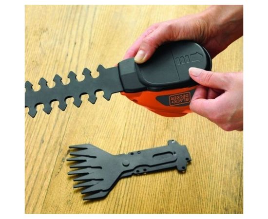 Аккумуляторный кусторез Black+Decker GSL700KIT – изображение 4