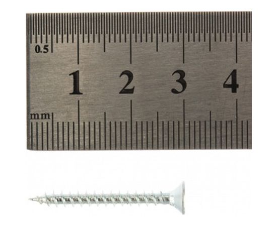 Саморез Стройметиз 3,5х30 универсальный, белый цинк уп. 200 шт. 2150453 – изображение 2