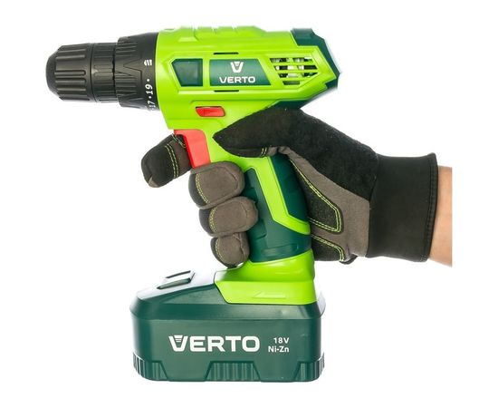 Аккумуляторная дрель-шуруповерт Verto 50G187 – изображение 4