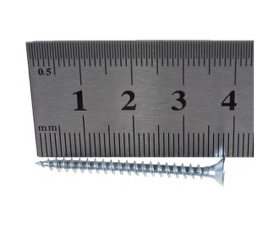 Саморез Стройметиз 3,5х40 универсальный, белый цинк уп. 200 шт. 2150474 – изображение 5