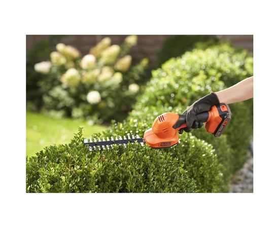 Аккумуляторный кусторез Black&Decker 18 В, Li-Ion, 2.0 А*ч BCSS18D1-QW – изображение 4