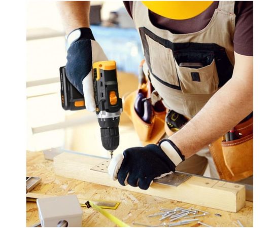 Аккумуляторная дрель-шуруповерт DEKO + набор 63 инструмента в кейсе DKCD20FU-Li 2.0Ahx2 63 tools + 063-4093 – изображение 8