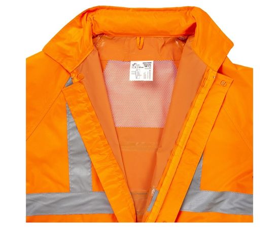 Влагозащитный костюм 2Hands повышенной видимости, оранжевый, L KP1HV – изображение 7
