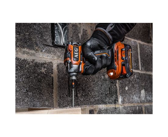 Бесщеточный аккумуляторный импульсный винтоверт BSS18SBL-0 AEG 4935472278 – изображение 8