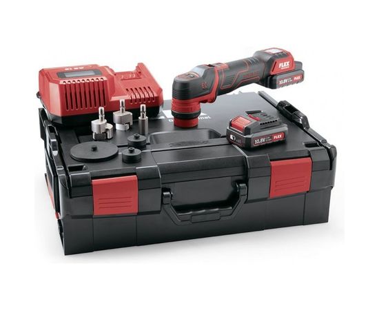 Умная аккумуляторная полировальная машина FLEX PXE 80 10.8-EC/2.5 Set 418102 