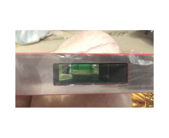 Алюминиевый магнитный фрезерованный уровень MATRIX 3 глазка, 800 мм 34732 – изображение 3