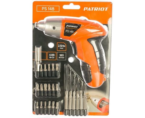 Аккумуляторная отвертка PATRIOT PS 148 The One 180201305 – изображение 2