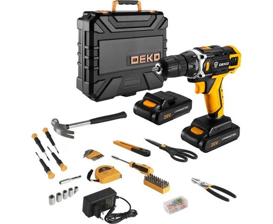 Аккумуляторная дрель-шуруповерт DEKO DKCD20FU-L 063-4178 – изображение 8