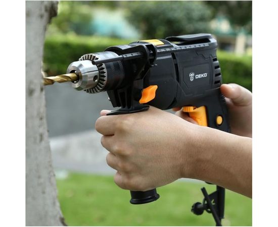 Ударная сетевая дрель DEKO DKID600W063-4154 – изображение 3