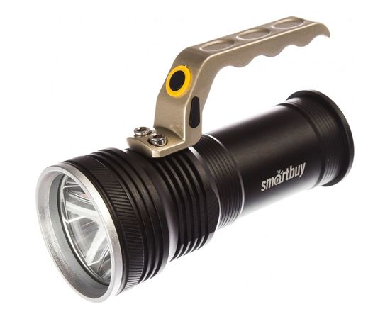 Аккумуляторный светодиодный фонарь Smartbuy CREE T6 10Вт, металлический с ручкой, IP54 SBF-30-H – изображение 2