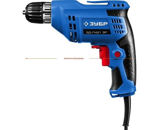 Дрель ЗУБР ПРОФЕССИОНАЛ ЗД-П421 ЭР – изображение 2