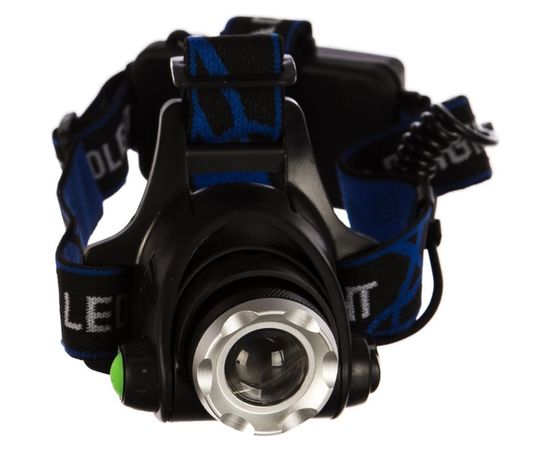 Налобный аккумуляторный фонарь Ultraflash E150 220В, черный, CREE 3Вт, фокус, 2 аккум. 18650, 3 режима 12188 – изображение 9