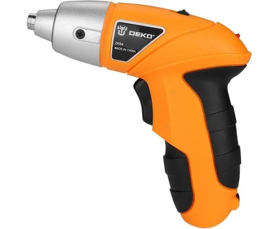 Аккумуляторная отвертка DEKO ZKS4, 4В, 0.6 Ач, з/у с набором оснастки 10 шт, 4 Нм 063-4113 – изображение 7