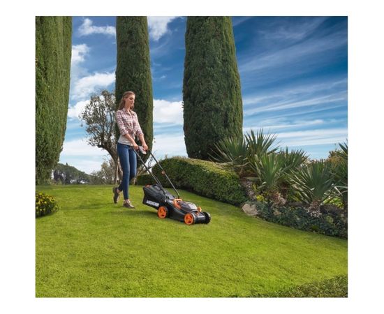 Аккумуляторная газонокосилка WORX 40В, 2х2.5 Ач, двойное ЗУ 2x2A WG779E – изображение 2