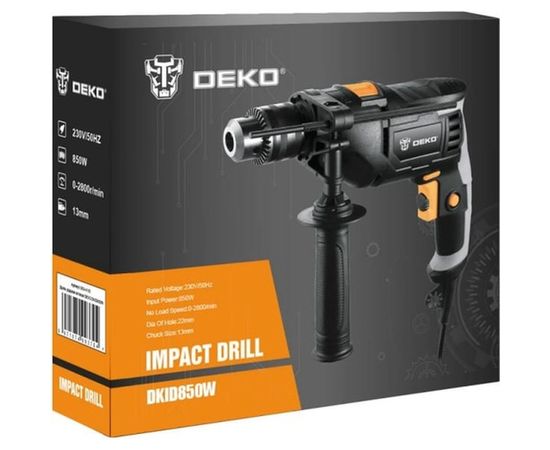 Ударная сетевая дрель DEKO DKID850W063-4155 – изображение 6