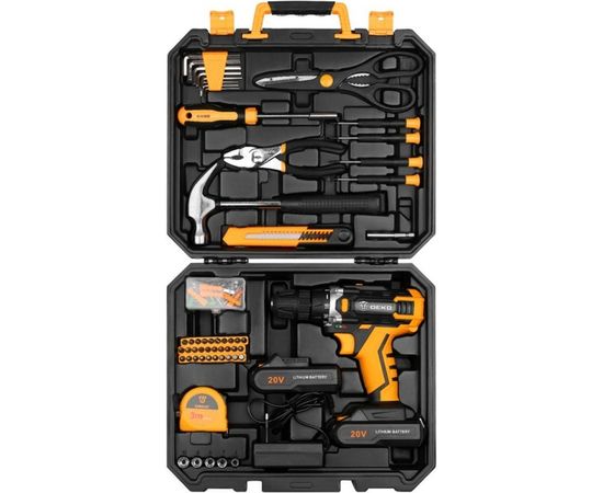 Аккумуляторная дрель-шуруповерт DEKO DKCD20FU-L 063-4178 – изображение 9