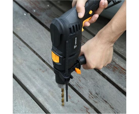 Ударная сетевая дрель DEKO DKID600W063-4154 – изображение 4