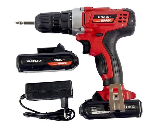 Аккумуляторный шуруповерт VMX VDS-10/18LS VM510027 – изображение 5