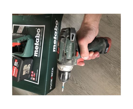 Аккумуляторный винтоверт Metabo PowerMaxx BS 12В 600984000 – изображение 6