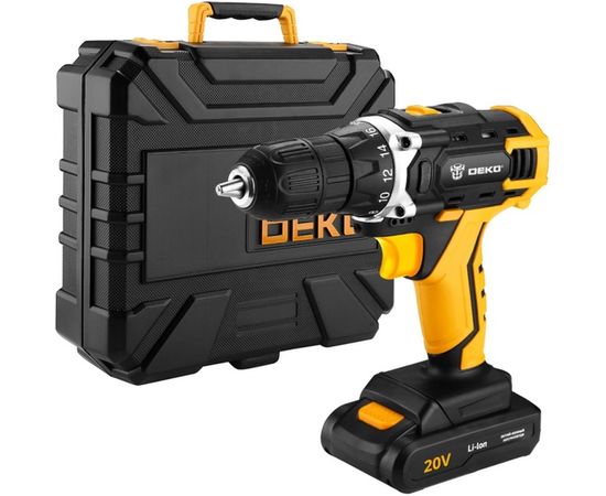 Аккумуляторная дрель-шуруповерт DEKO DKCD20FU-L 063-4178 – изображение 3