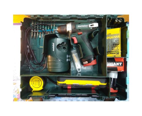 Аккумуляторный винтоверт Metabo PowerMaxx BS 12В 600984000 – изображение 30