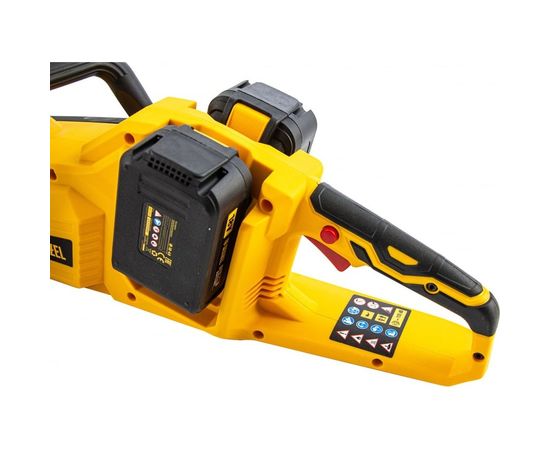 Бесщеточная цепная аккумуляторная пила DENZEL RCS400-36 58610 – изображение 9