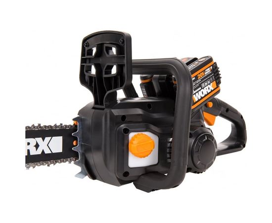Бесщеточная цепная аккумуляторная пила WORX ChainSaw 40 В, 2х2.0 А*ч, двойное ЗУ WG381E – изображение 11