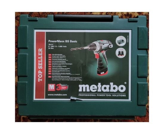 Аккумуляторный винтоверт Metabo PowerMaxx BS 12В 600984000 – изображение 19