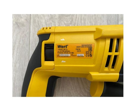 Перфоратор WERT ERH 0724HRE – изображение 20