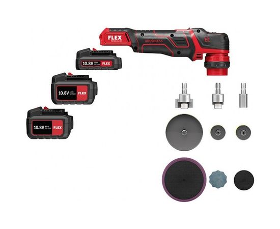Умная аккумуляторная полировальная машина FLEX PXE 80 10.8-EC/2.5 Set 418102 – изображение 11