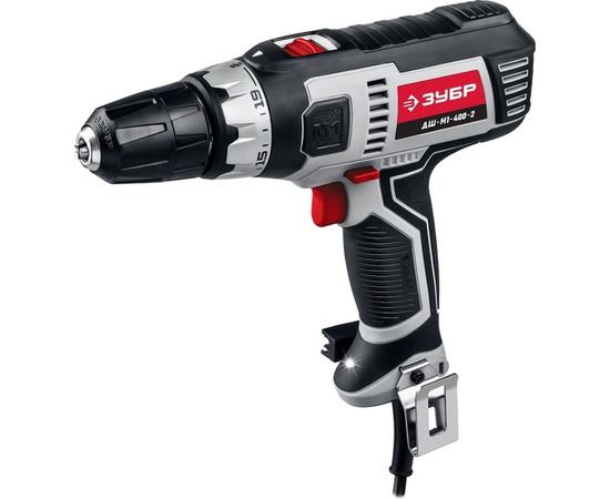 Сетевая дрель-шуруповерт ЗУБР ДШ-М1-400-2 К 