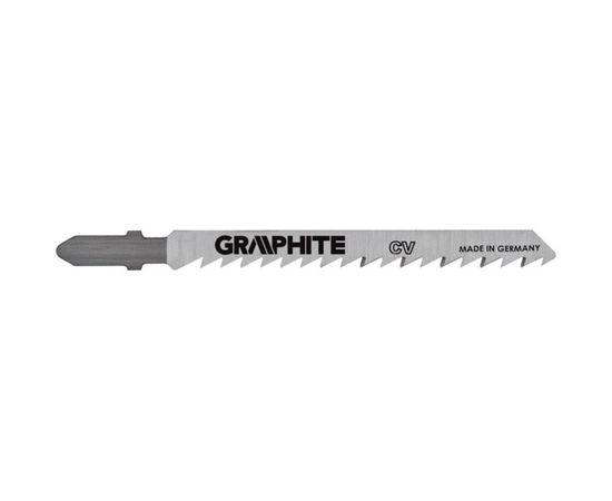 Полотна (5 шт; 6TPI; хвостовик T) для электролобзика GRAPHITE 57H761 