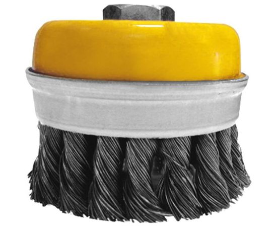 Щетка крацовка чаша витая (100 мм; М14) для УШМ Biber 70976 тов-076221 