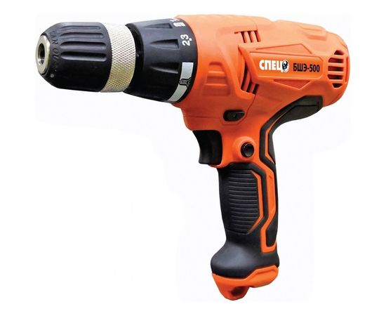 Сетевая дрель-шуруповерт Спец БШЭ-500 СПЕЦ-3428 