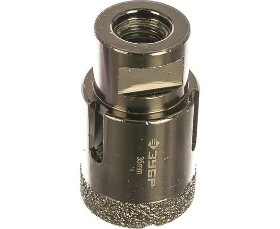 Коронка алмазная универсальная ПРОФЕССИОНАЛ (35 мм; М14) для УШМ Зубр 29865-35 