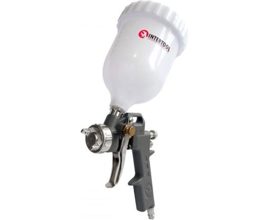 Пневматический краскопульт INTERTOOL HP, форсунка 1.5 мм, бачок 600 мл PT-0204 