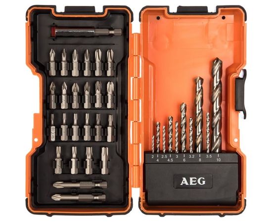 Набор сверл и бит 35 предметов AEG 4932352249 