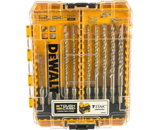 Набор буров EXTREME (10 шт; 5-12 мм; SDS-plus) DEWALT DT70753-QZ 