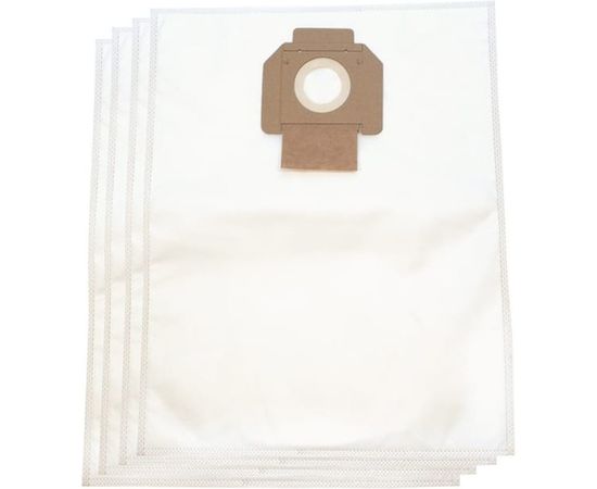 Мешки синтетические FILTERO BSH 15 IND (4 шт; 20 л) для строительного пылесоса Bosch, Dewalt, Festool, Flex, Hilti, Nilfisk, Ryobi, AEG, DELVIR, EINHELL, HAMMER FLEX, KARCHER 05910 – изображение 2